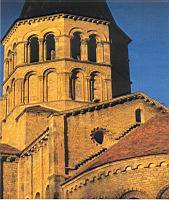 Paray-le-Monial - Basilique du Sacre-Coeur - Clocher octogonal